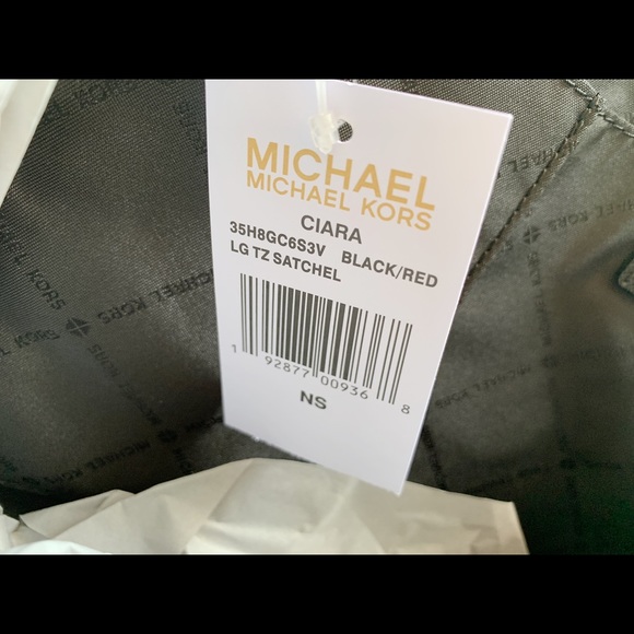 Gaby’sBags👜💕-NWT Michael Kors large Satchel Rose - Picture 6 of 6